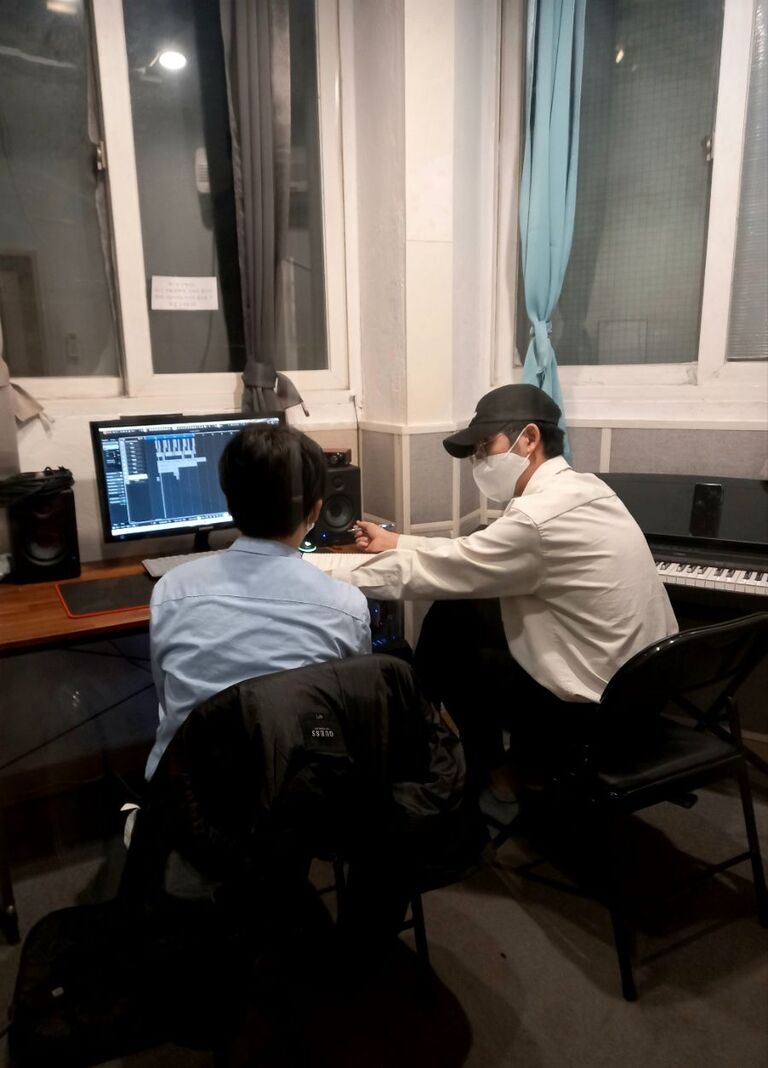추운 날씨 속에서도 요니뮤직과 함께해 주시는 레슨생 님들:D