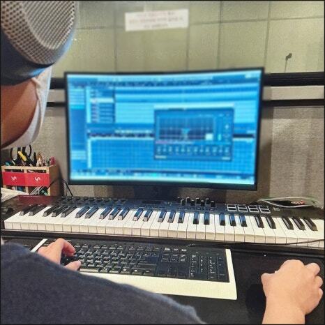 요니뮤직 랩, 미디 레슨 일상 :)