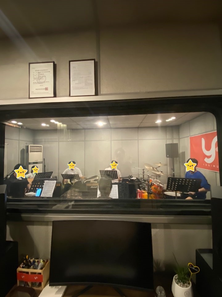 백석대 찬양팀에서 합주실 대여 하셨어요~!ㅎㅎ