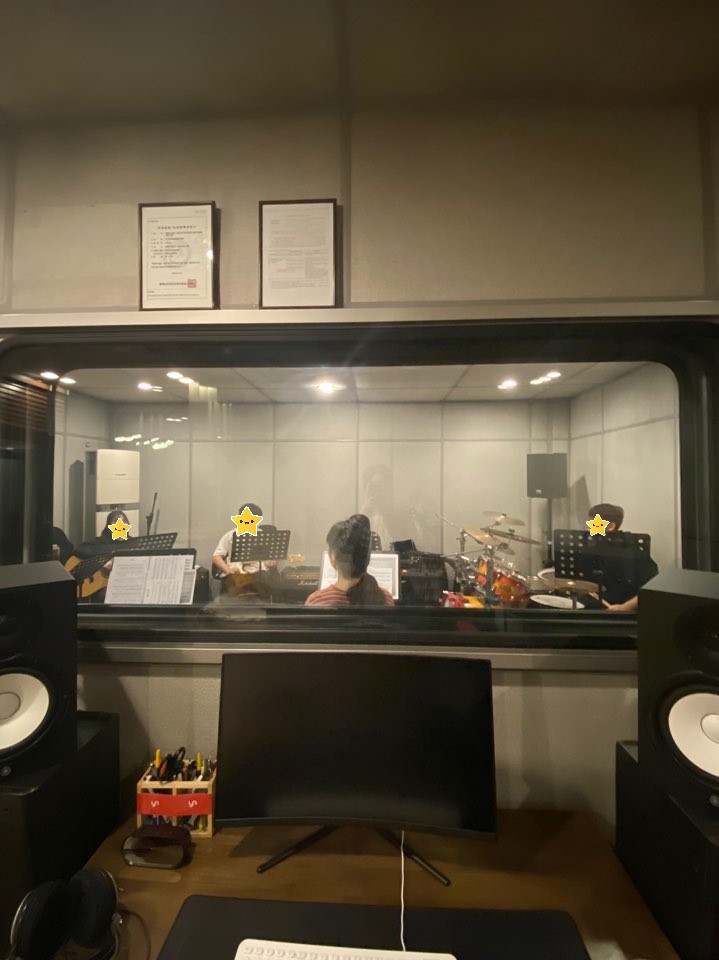 오늘도 합주 대여팀 합주 중ㅎㅎ